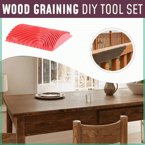 DIY wood texture – Sada pro malování textury dřeva (2 kusy) 03