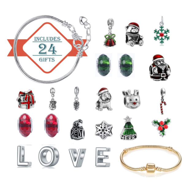 Adventní kalendář se šperky slider