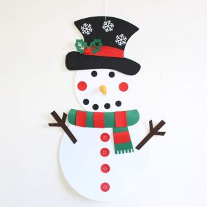 DIY Snowman – Udělejte si sami: sněhulák 03