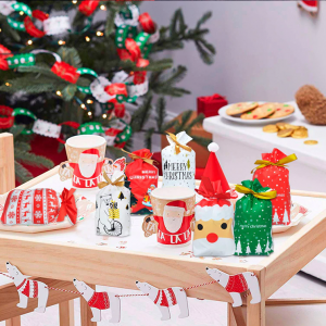 CHRISTMAS BAGS – Vánoční dárkové tašky (5 kusů) 03