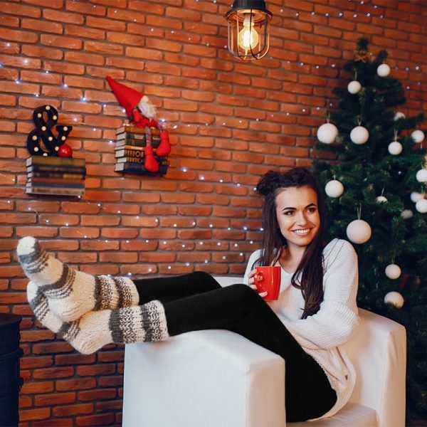 Zimní legíny – Teplé legíny s měkkým fleecem slider