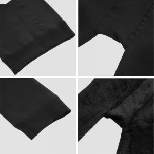 Zimní legíny – Teplé legíny s měkkým fleecem 03