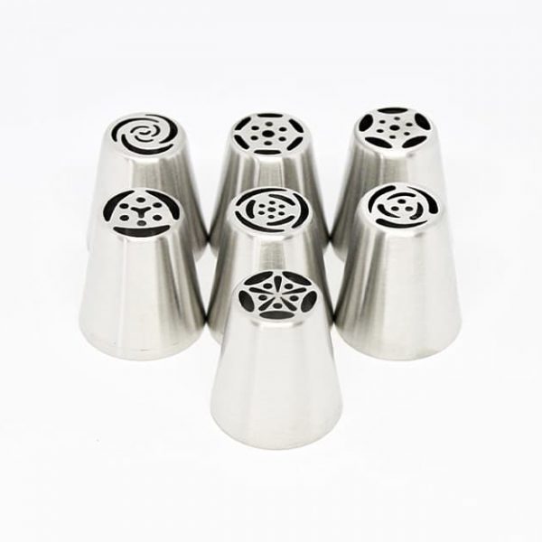 Cakepro – sada 7 nástavců pro špičkovou dekoraci dezertů slider